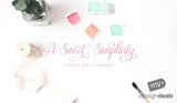 Adorably Dainty Fonts TEST