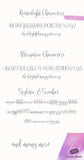 Adorably Dainty Fonts TEST